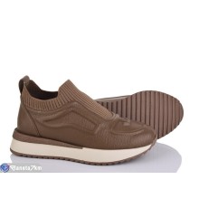 Черевики жіночі на весну/осінь (6 пар р.36-40) коричневий  "MARADONA"