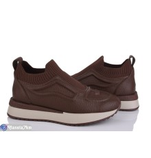 Черевики жіночі на весну/осінь (6 пар р.36-40) коричневий  "MARADONA"