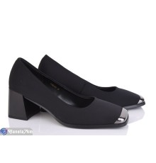 Туфлі жіночі на весну/осінь (6 пар р.36-40) чорний  "MARADONA"