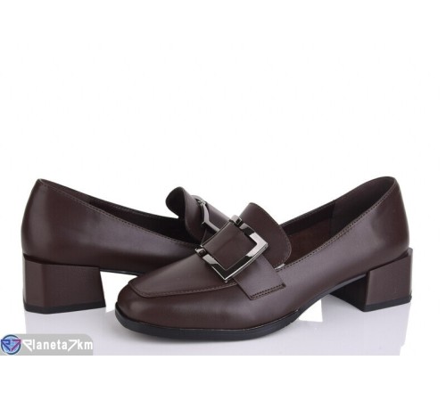 Туфлі жіночі на весну/осінь (6 пар р.36-41) коричневий  "MARADONA"