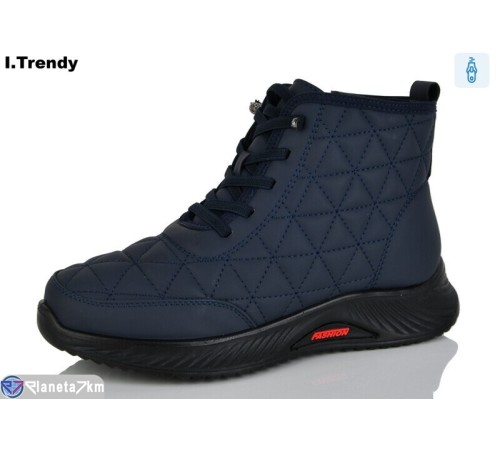 Черевики жіночі на весну/осінь (8 пар р.36-41) сірий  "Trendy"