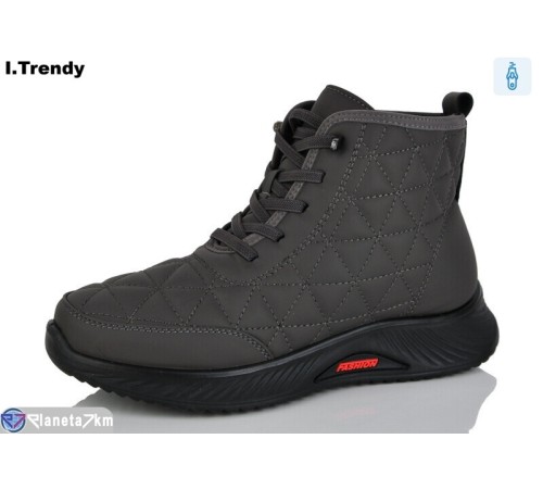 Черевики жіночі на весну/осінь (8 пар р.36-41) коричневий  "Trendy"