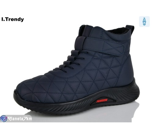 Черевики жіночі на весну/осінь (8 пар р.36-41) синій  "Trendy"
