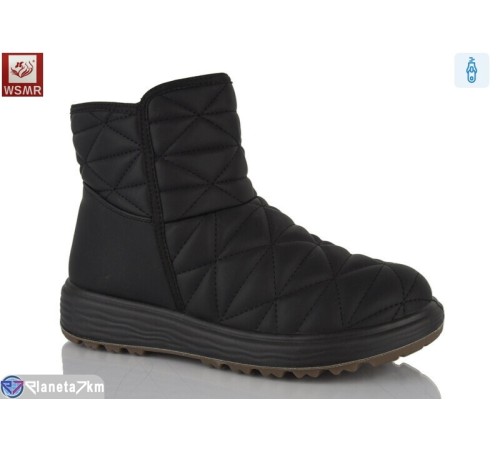 Черевики жіночі на весну/осінь (8 пар р.36-41) чорний  "WSMR"
