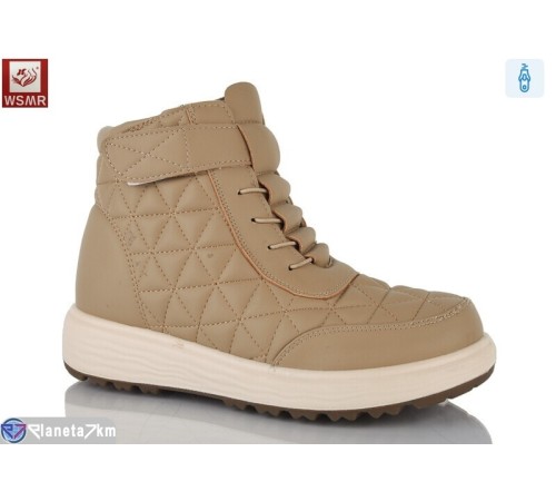 Черевики жіночі на весну/осінь (8 пар р.36-41) коричневий  "WSMR"