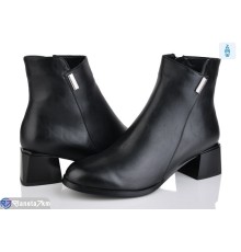 Черевики жіночі на весну/осінь (6 пар р.41-43) чорний  "MARADONA"