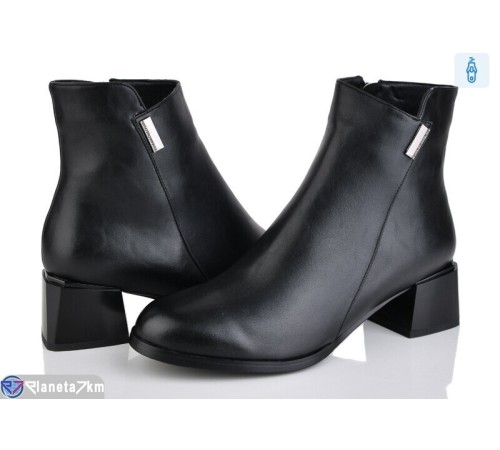 Черевики жіночі на весну/осінь (6 пар р.41-43) чорний  "MARADONA"