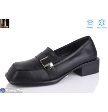 Туфлі жіночі на весну/осінь (6 пар р.36-41) чорний  "Lilin"