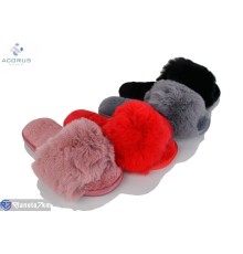 Тапки жіночі на весну/осінь (12 пар р.36-41) мікс  "Acorus"