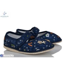 Тапки дитячі на весну/осінь (5 пар р.28-31) синій  "Acorus"