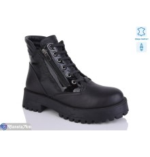Черевики жіночі на весну/осінь (8 пар р.36-41) чорний  "Luisiana"