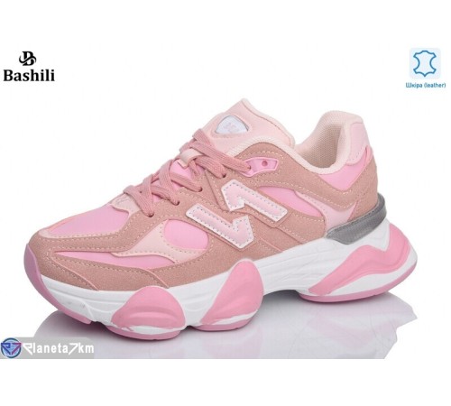 Кросівки жіночі на весну/осінь (8 пар р.36-41) рожевий  "Башили"
