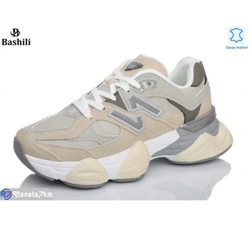 Кросівки жіночі на весну/осінь (8 пар р.36-41) сірий  "Башили"