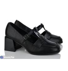 Туфлі жіночі на весну/осінь (6 пар р.36-40) чорний  "LOREDANA"