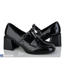 Туфлі жіночі на весну/осінь (6 пар р.36-40) чорний  "LOREDANA"