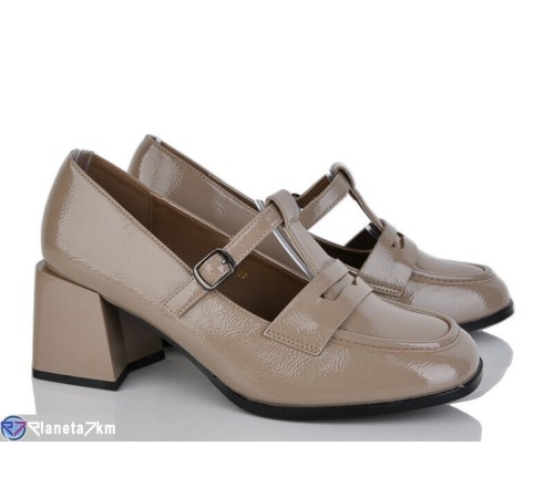 Туфлі жіночі на весну/осінь (6 пар р.36-40) коричневий  "LOREDANA"