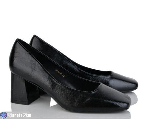 Туфлі жіночі на весну/осінь (6 пар р.36-40) чорний  "LOREDANA"
