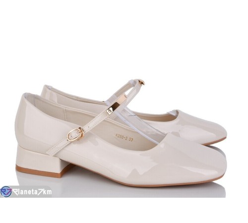 Туфлі жіночі на весну/осінь (6 пар р.36-40) бежевий  "LOREDANA"