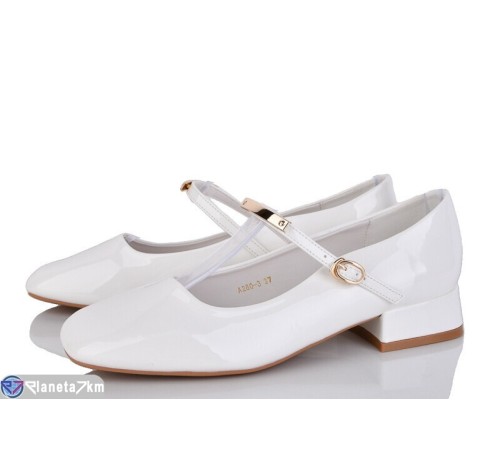 Туфлі жіночі на весну/осінь (6 пар р.36-40) білий  "LOREDANA"