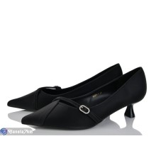 Туфлі жіночі на весну/осінь (6 пар р.36-40) чорний  "LOREDANA"
