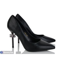 Туфлі жіночі на весну/осінь (6 пар р.36-40) чорний  "LOREDANA"