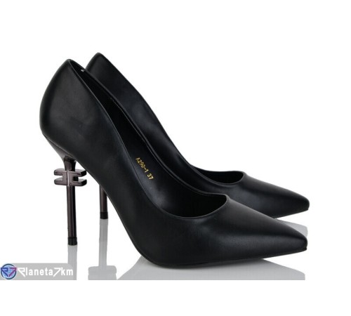 Туфлі жіночі на весну/осінь (6 пар р.36-40) чорний  "LOREDANA"