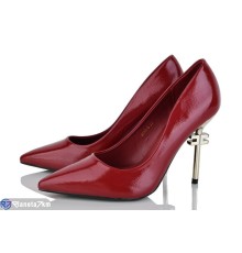 Туфлі жіночі на весну/осінь (6 пар р.36-40) бордовий  "LOREDANA"