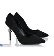 Туфлі жіночі на весну/осінь (6 пар р.36-40) чорний  "LOREDANA"