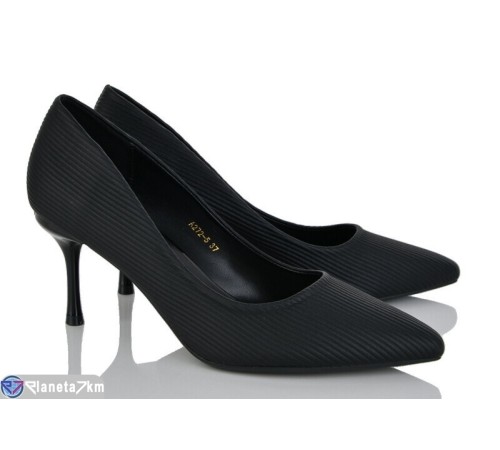 Туфлі жіночі на весну/осінь (6 пар р.36-40) чорний  "LOREDANA"