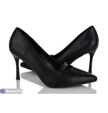 Туфлі жіночі на весну/осінь (6 пар р.36-40) чорний  "LOREDANA"