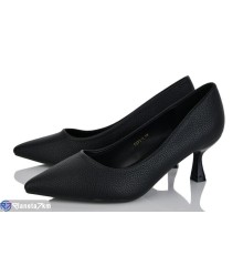 Туфлі жіночі на весну/осінь (6 пар р.36-40) чорний  "LOREDANA"