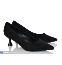 Туфлі жіночі на весну/осінь (6 пар р.36-40) чорний  "LOREDANA"
