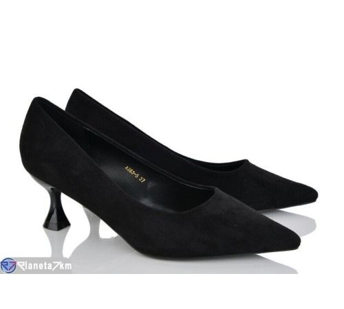 Туфлі жіночі на весну/осінь (6 пар р.36-40) чорний  "LOREDANA"