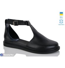 Туфлі жіночі на літо (6 пар р.36-40) чорний  "LIKA"