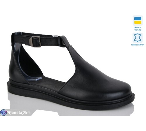 Туфлі жіночі на літо (6 пар р.36-40) чорний  "LIKA"