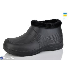 Калоші чоловічі на зиму (6 пар р.41-45) чорний  "Korka"