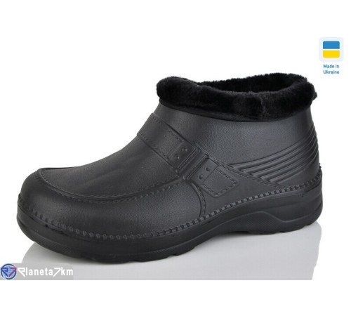 Калоші чоловічі на зиму (6 пар р.41-45) чорний  "Korka"