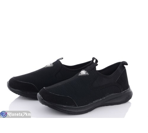 Кросівки чоловічі на весну/осінь (8 пар р.41-46) чорний  "Fuggo"