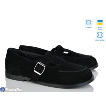 Туфлі жіночі на весну/осінь (6 пар р.36-40) чорний  "Linda"