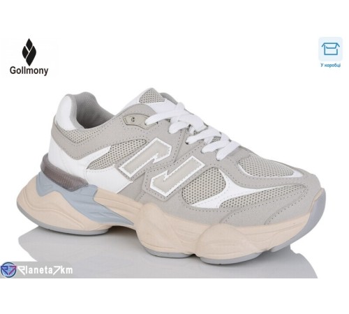 Кросівки жіночі на весну/осінь (8 пар р.36-41) сірий  "Gollmony"