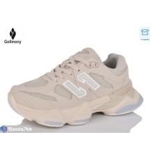 Кросівки жіночі на весну/осінь (8 пар р.36-41) бежевий  "Gollmony"
