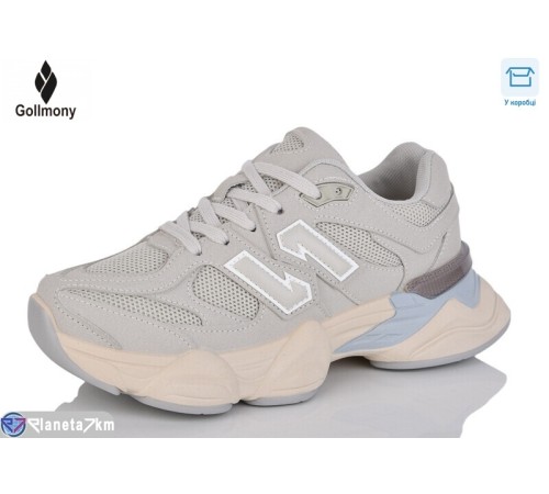 Кросівки жіночі на весну/осінь (8 пар р.36-41) сірий  "Gollmony"