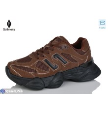 Кросівки жіночі на весну/осінь (8 пар р.36-41) коричневий  "Gollmony"