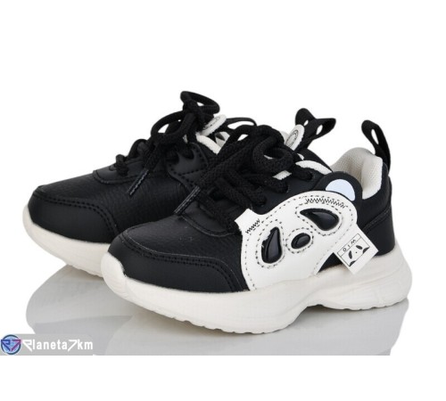 Дитячі кросівки на весну/осінь (8 пар р.22-27) чорний  "DOMINGO"