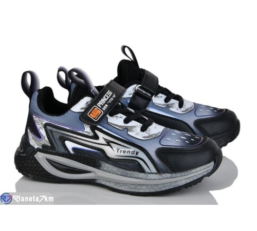 Дитячі кросівки на весну/осінь (8 пар р.32-37) сірий  "DOMINGO"