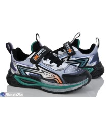 Дитячі кросівки на весну/осінь (8 пар р.32-37) сірий  "DOMINGO"