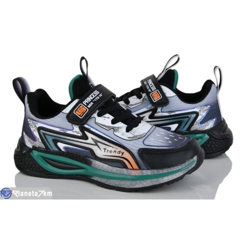 Дитячі кросівки на весну/осінь (8 пар р.32-37) сірий  "DOMINGO"