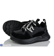 Дитячі кросівки на весну/осінь (8 пар р.31-36) чорний  "DOMINGO"