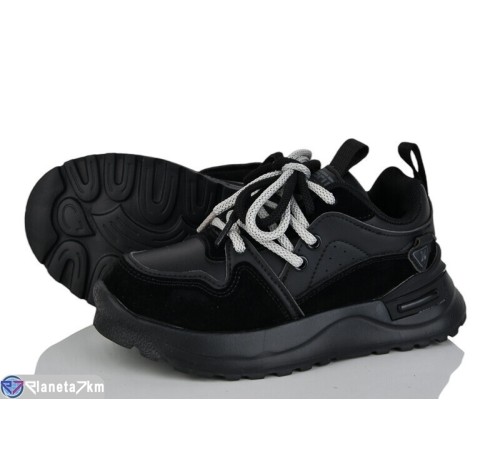 Дитячі кросівки на весну/осінь (8 пар р.31-36) чорний  "DOMINGO"