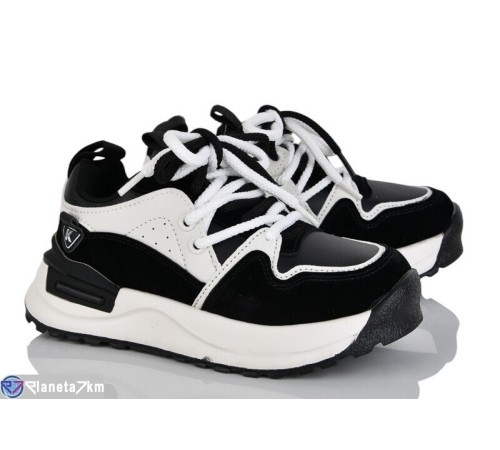 Дитячі кросівки на весну/осінь (8 пар р.31-36) чорний  "DOMINGO"